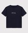 Tee-shirt allaitement Tajinebanane x Petit Bateau bleu SMOKING