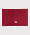 Snood torsadé en tricot enfant garçon - fille rose POPPY