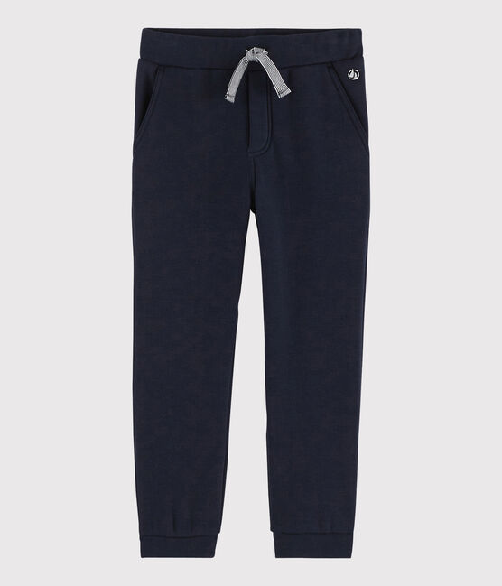 Pantalon molleton enfant garçon bleu SMOKING