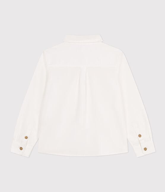 Chemise enfant garçon blanc ECUME