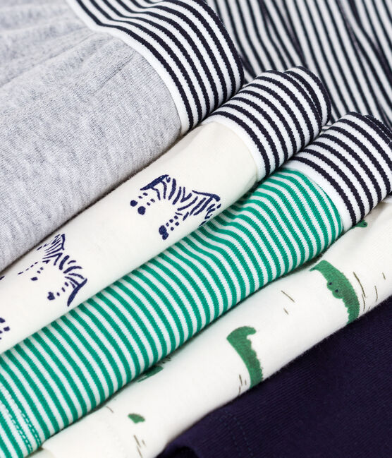 Lot de boxers enfant en coton imprimé animaux variante 1