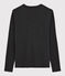 T-shirt col rond iconique en coton Femme gris CITY CHINE