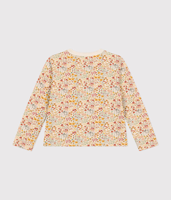 Cardigan en tubique enfant fille AVALANCHE/ CUIVRE/ MULTICO