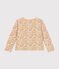 Cardigan en tubique enfant fille AVALANCHE/ CUIVRE/ MULTICO