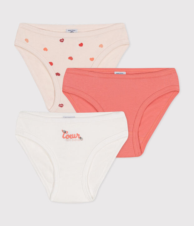 Lot de 3 culottes en coton multicouleur