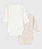 Lot de 2 bodies croisés manches longues en coton variante 1
