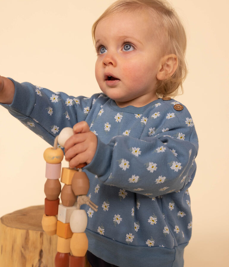 Sweatshirt en jersey &eacute;pais b&eacute;b&eacute; POLOCHON/ MULTICO