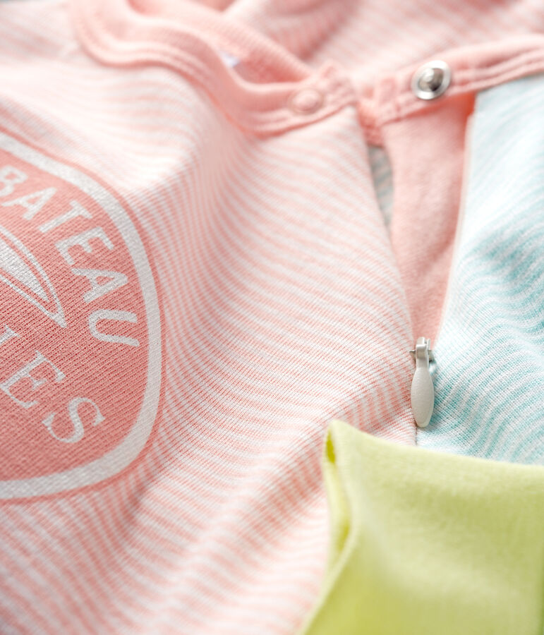 Dors bien sans pieds en c&ocirc;te vert VERGLAS/blanc MARSHMALLOW