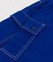 Pantalon cargo en sergé enfant fille / garçon bleu NEWBLEU
