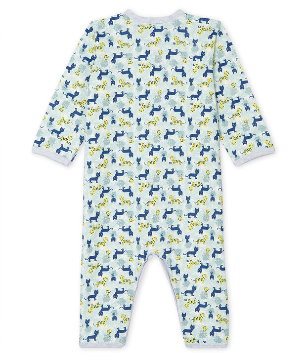Dors bien sans pieds b&eacute;b&eacute; gar&ccedil;on en c&ocirc;te blanc/multicouleur