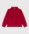 Blouse en velours fin enfant fille rouge CORRIDA