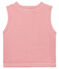 Gilet sans manches bébé en côte rose CHEEK/blanc MARSHMALLOW