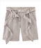 Short enfant fille rouge VINO/blanc MARSHMALLOW