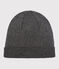 Bonnet brillant femme noir CITY/gris ARGENT