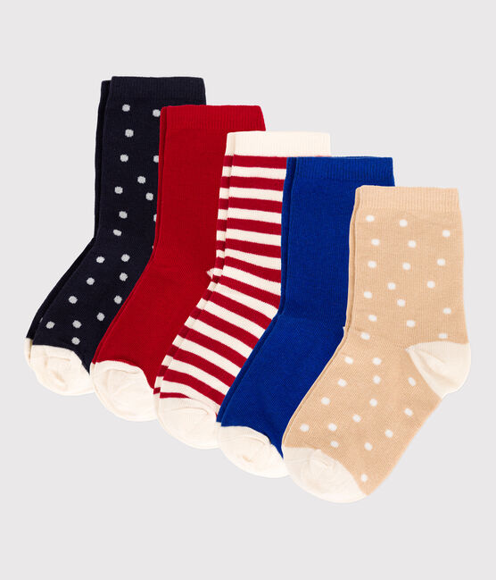 Lot de 5 paires de chaussettes enfant fille variante 1