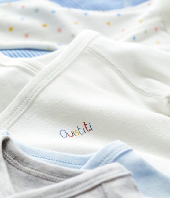 Lot de 5 bodies bébé en coton biologique variante 1