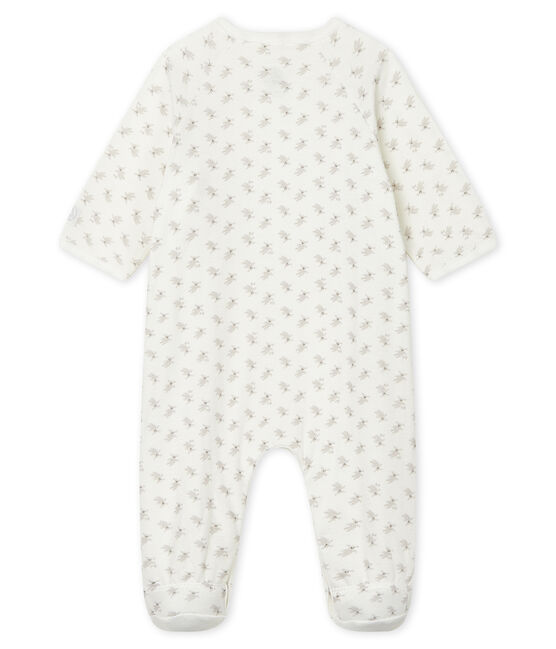 Dors bien bébé en tubique blanc MARSHMALLOW/blanc MULTICO
