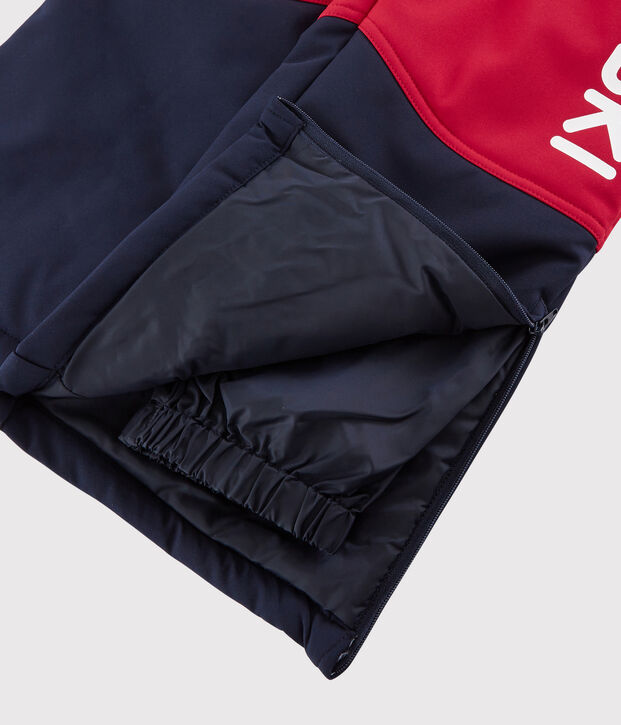 Pantalon de ski gar&ccedil;on/fille rouge/bleu