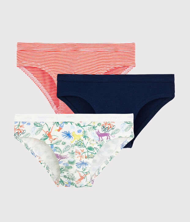 Lot de 3 slips jungle petit gar&ccedil;on multicouleur