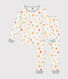 Pyjama ajusté en coton imprimé à étoiles enfant