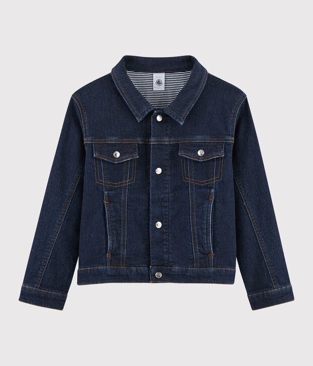 Veste en denim enfant gar&ccedil;on bleu