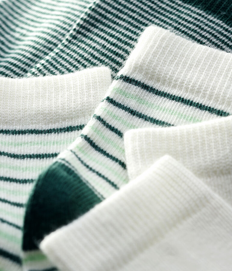 Lot de 3 chaussettes b&eacute;b&eacute; gar&ccedil;on multicouleur