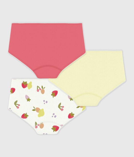 Lot de shorties enfant en coton imprimé fruits variante 1
