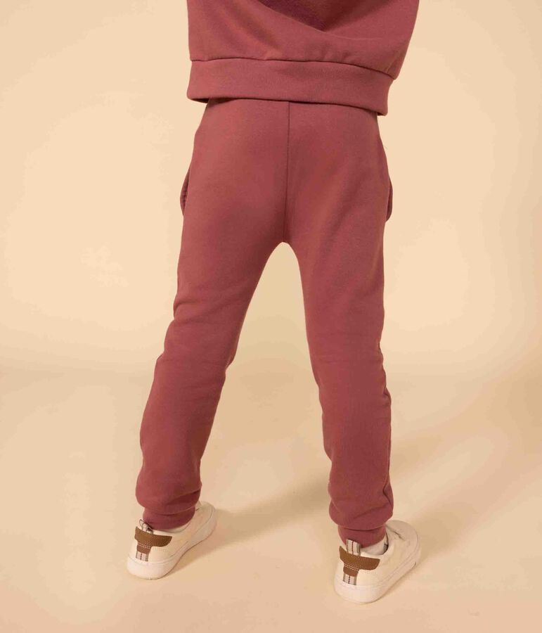 Pantalon de jogging en molleton enfant fille marron JUKE BOX