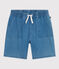 Short en denim léger enfant garçon bleu DENIM CLAIR