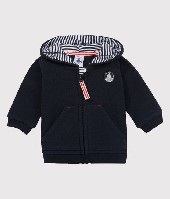Sweatshirt en polaire bébé bleu ABYSSE