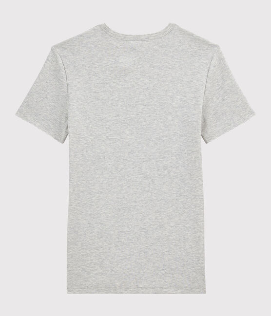 T-shirt col rond iconique en coton Femme gris BELUGA CHINE