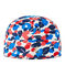 Bonnet bébé fille en molleton imprimé blanc MARSHMALLOW/blanc MULTICO