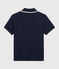 Polo enfant garcon bleu SMOKING
