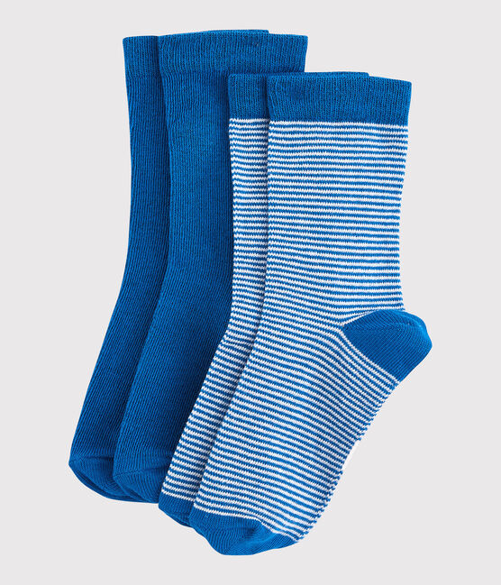 Lot de 2 de paires de chaussettes garçon-fille variante 2