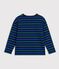 Marini&egrave;re enfant en coton bleu/bleu/vert