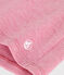 Tee-shirt manches longues en côte enfant fille rose ROSELINE CHINE