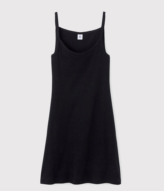 Robe &agrave; bretelles Femme noir