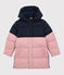 Doudoune longue enfant fille / garçon bleu SMOKING/rose CHARME