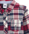 Chemise à carreaux garçon en twill bleu SMOKING/rouge TERKUIT/ OGRE