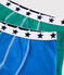 Lot de 2 boxers garçon en coton biologique et elasthanne variante 1
