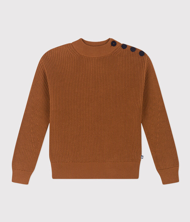 Pull en c&ocirc;te anglaise en coton Femme ALEZAN