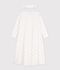 Chemise de nuit d&eacute;guisement princesse et diad&egrave;me enfant en coton blanc/multicouleur