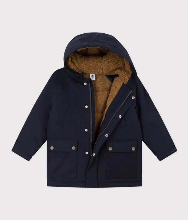 Parka enfant fille / gar&ccedil;on bleu marine