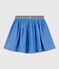 Jupe en gaze de coton enfant fille bleu EDNA