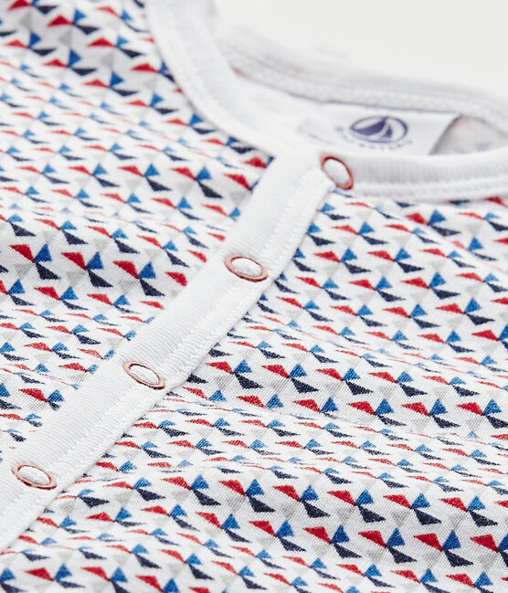 Dors Bien Sans Pieds Bebe Garcon Ecume Multico Petit Bateau