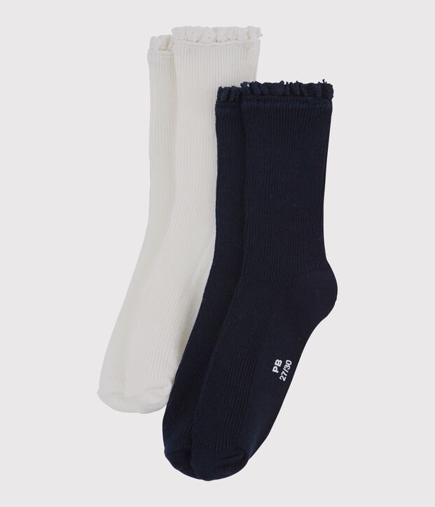 Lot de paires de chausettes fille multicouleur