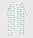 Pyjama bébé en coton sans pieds baleines
