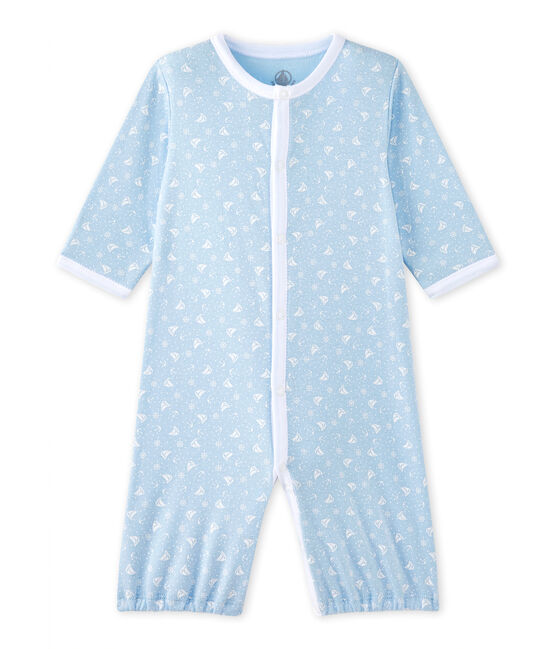 Combisac bébé mixte 2 en 1 bleu TOUDOU/blanc ECUME