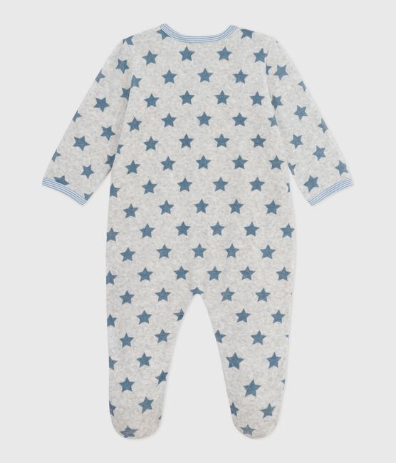 Pyjama bébé en velours imprimé étoiles BELUGA/ ADRIATIC