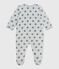 Pyjama bébé en velours imprimé étoiles BELUGA/ ADRIATIC